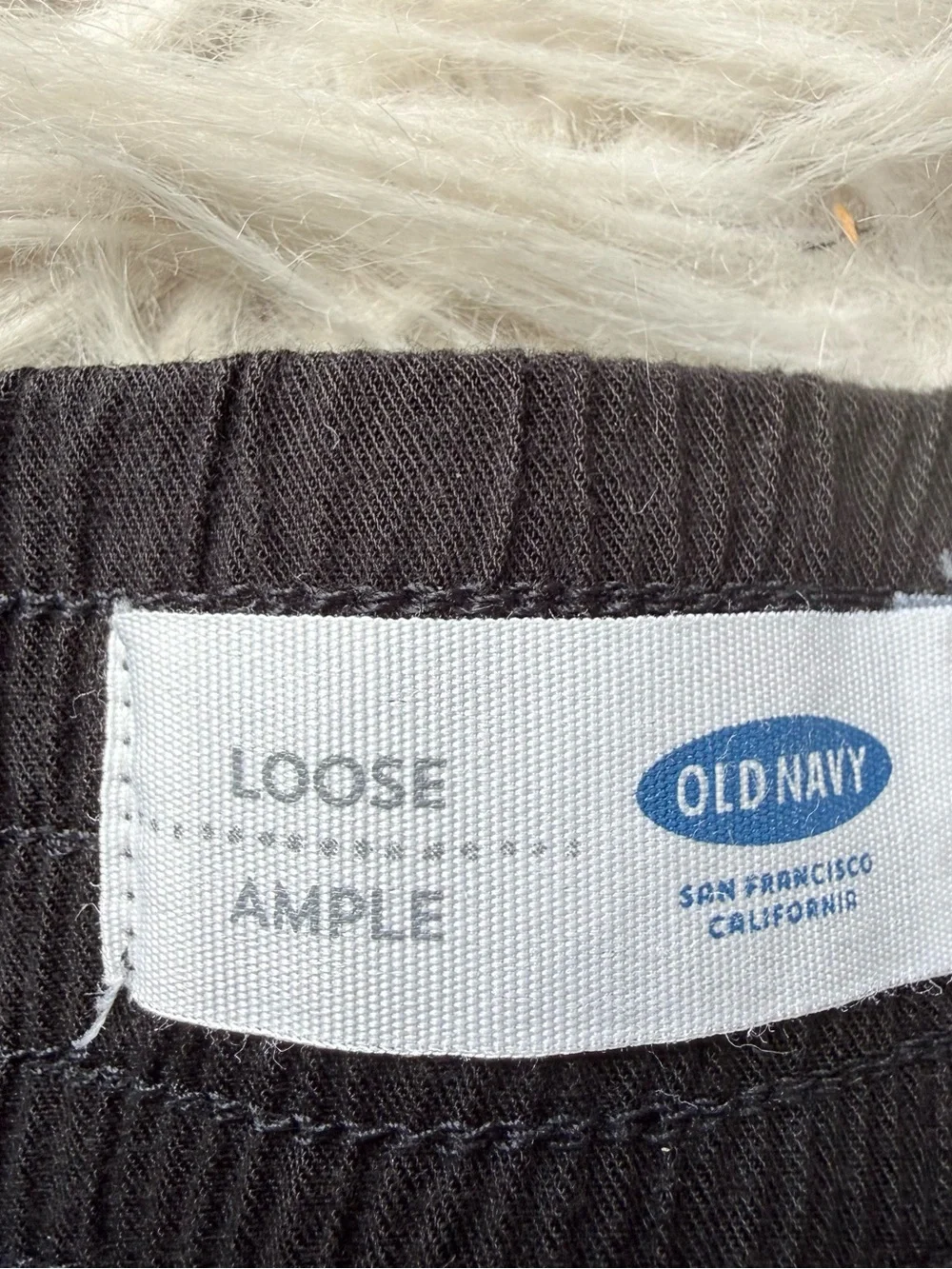 Old Navy Girls Black Jogger Pants Size Large 10-12 Pull On Elastic Waist